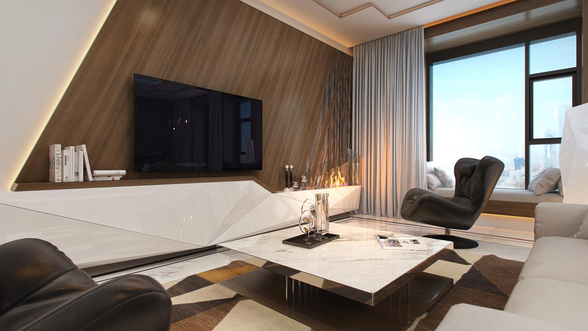 Дизайн-проект гостиной