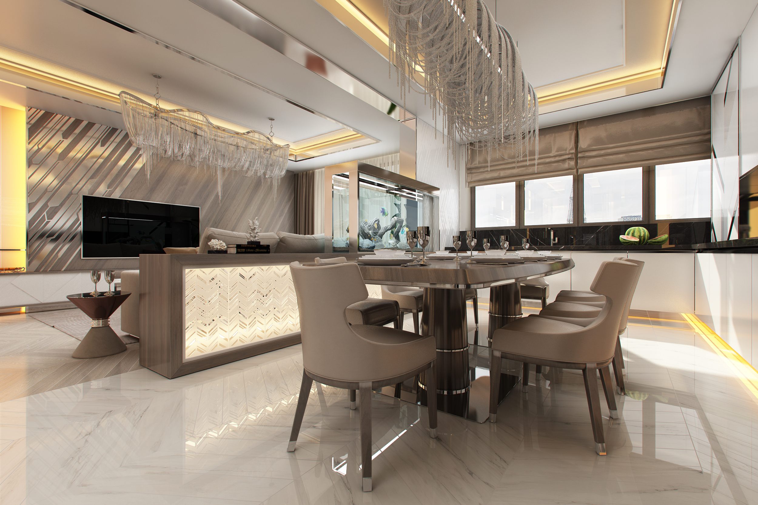 Дизайн интерьера холла