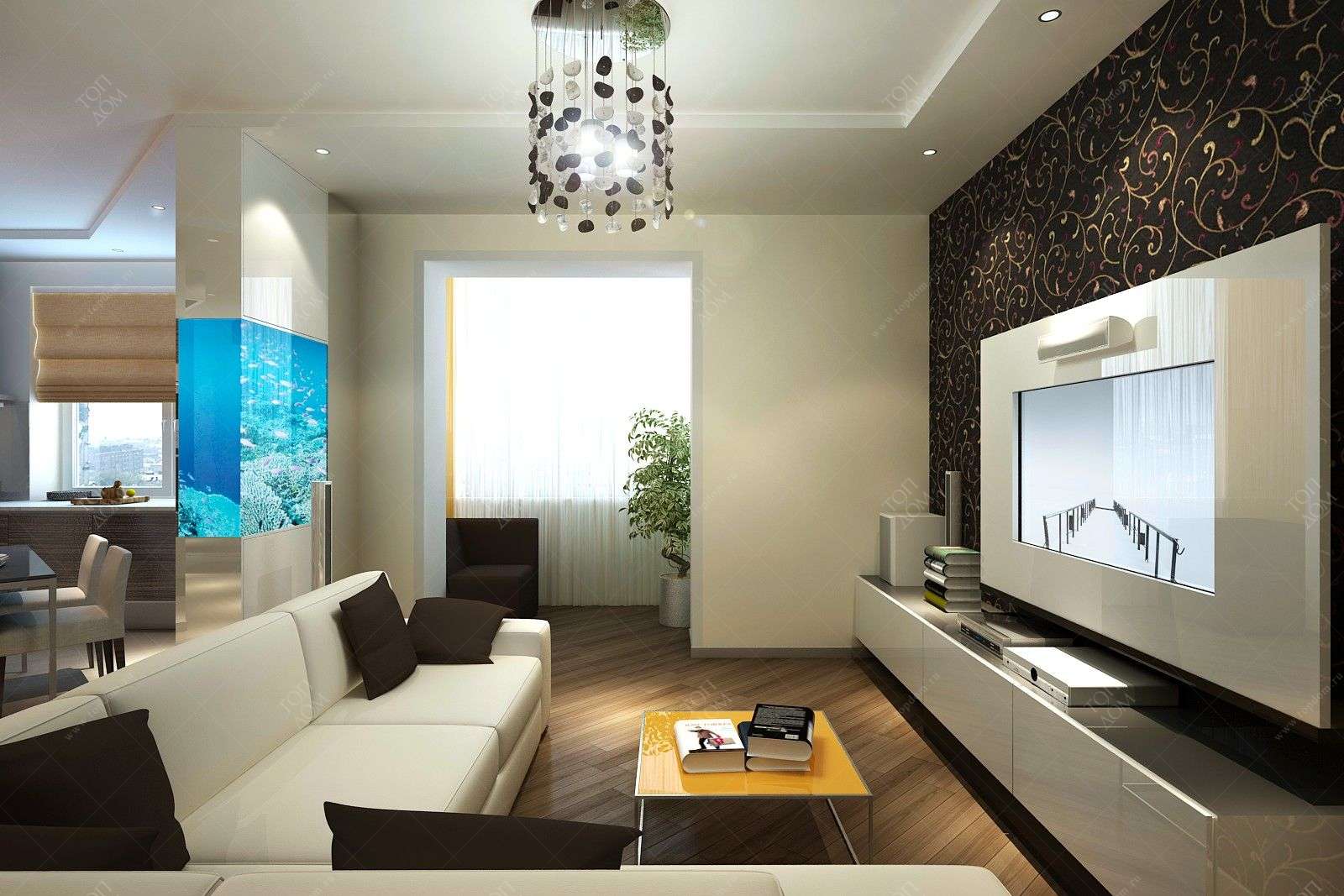 Design Floating shelves to maximize the space in your kitchen