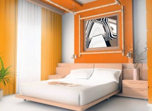 Цвет дизайна спальни