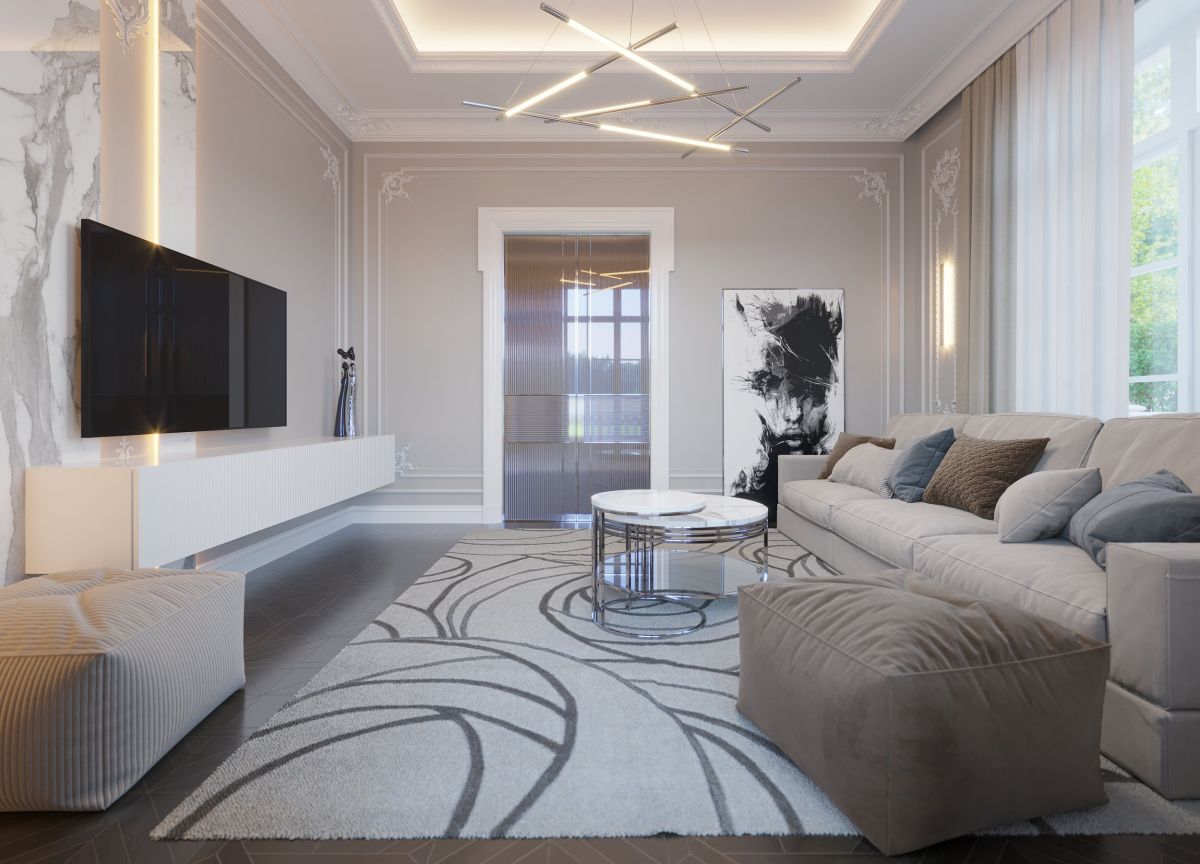 Дизайн интерьера гостиных > 600 фото ️ Готовый дизайн гостиной в ...