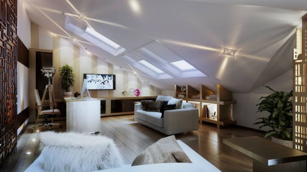 Мансардный этаж таунхауса