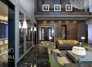Дизайн интерьера большого дома