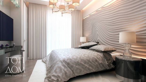 Модернистский дизайн спальни