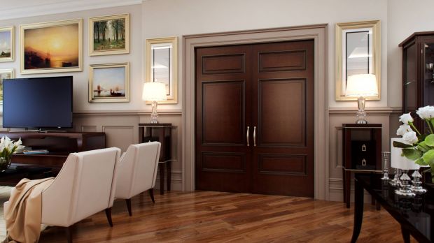 Цвет интерьера в столовой и гостиной