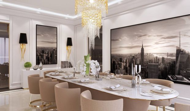 Интерьер столовой