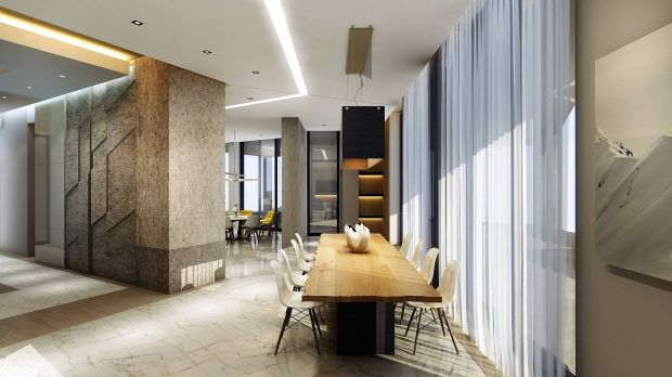 Дзайнерская модель из массива дерева