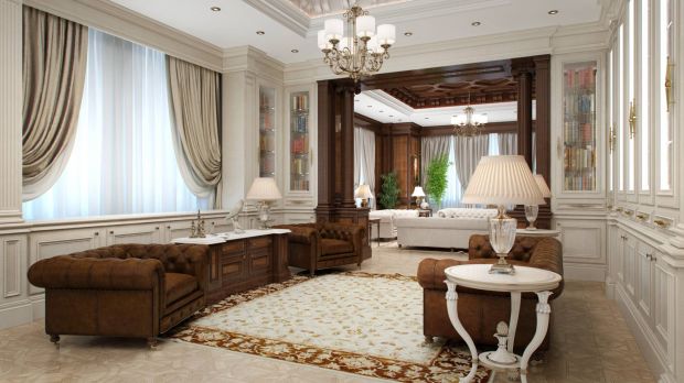 Интерьер гостиной