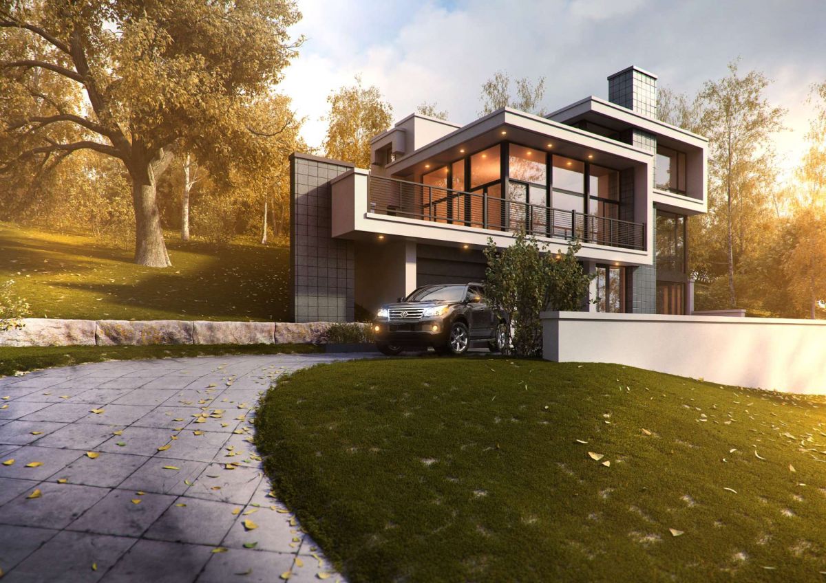 Курганинске готовый дом экстерьер