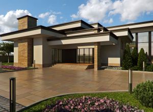 Дизайн фасада современного дома