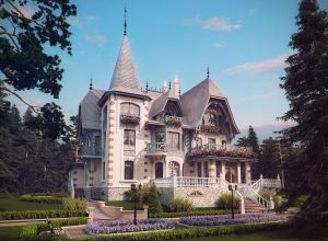 Экстерьер и фасад дома в стиле шале