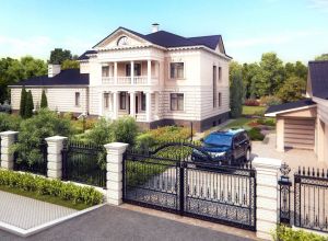 Классические фасады дома