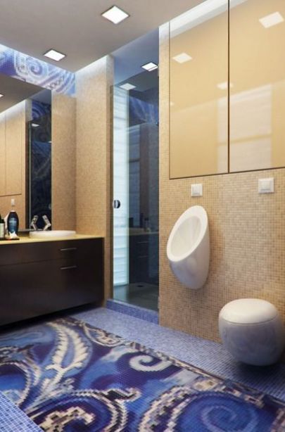 Оформление ванной с изящной сантехникой в белых тонах