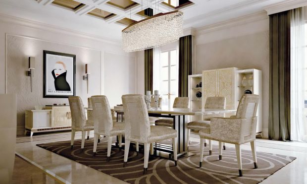 100 лучших идей: стол и стулья в гостиной на фото | Обеденная зона в зале