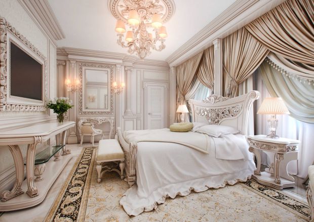 Резной декор в дизайне ванной