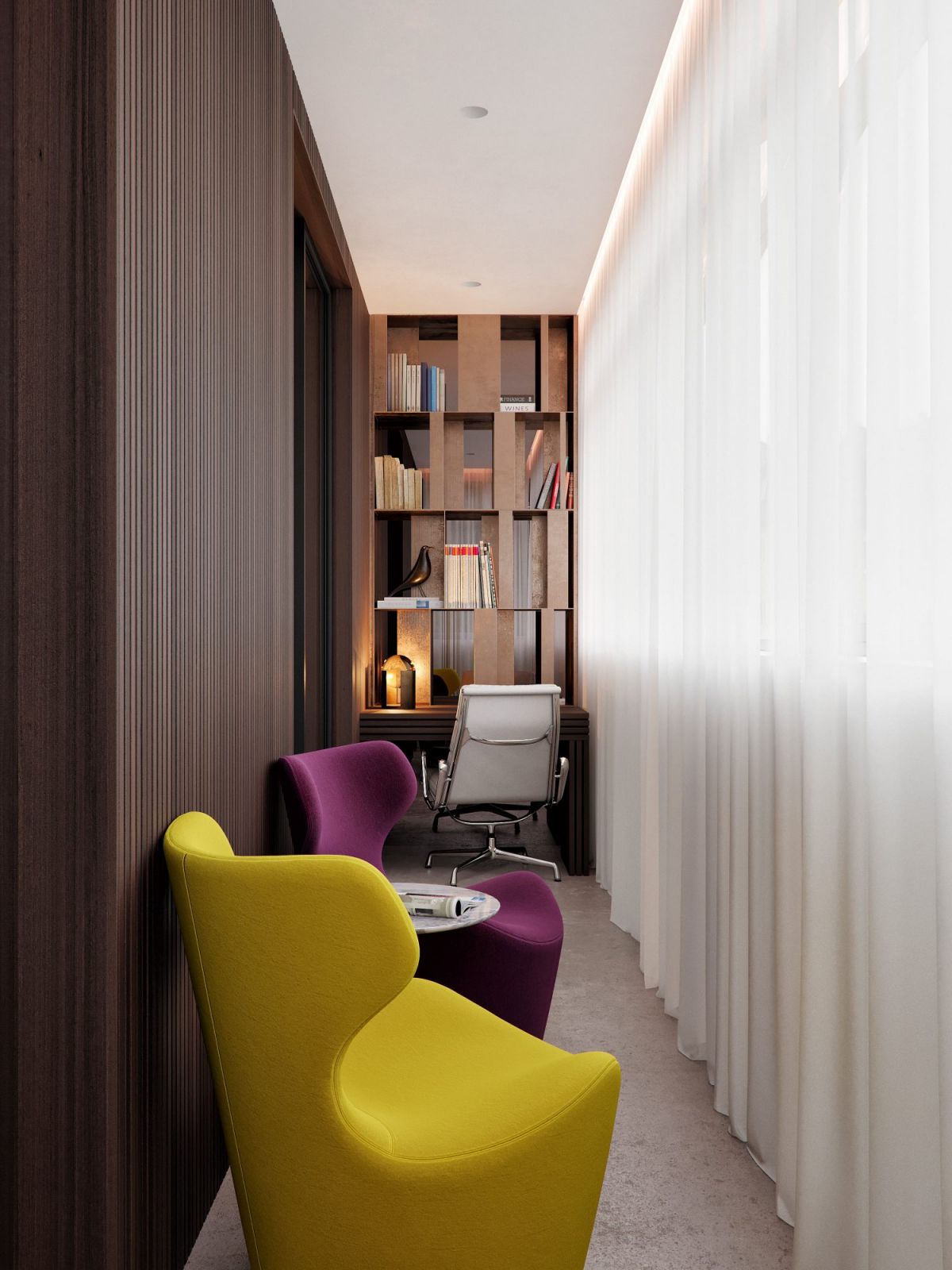 Дизайн проект балкона в квартире - 85 фото