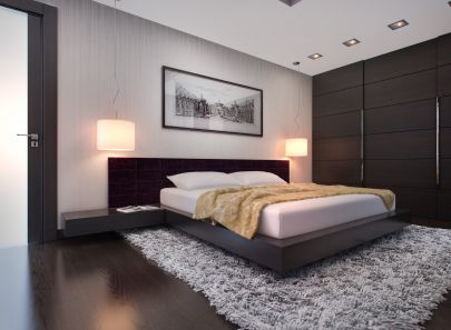 Кремовые оттенки в дизайне интерьера спальни