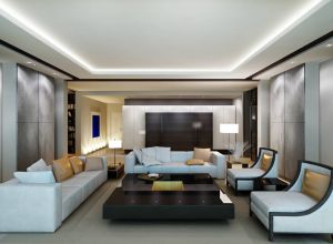 Проект дизайна интерьера большой квартиры