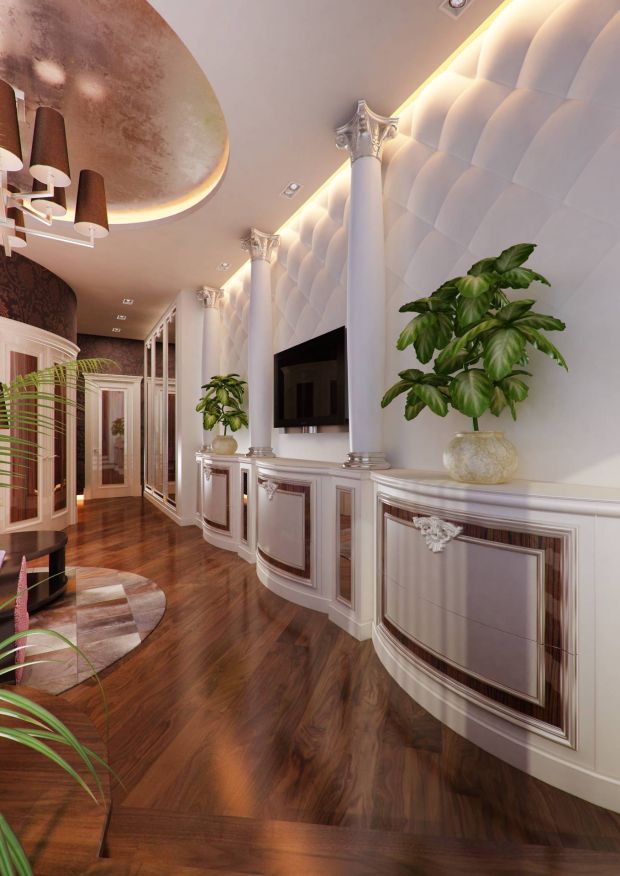 Высокие колонны