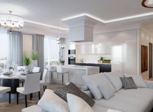 Красивый дизайн интерьера квартиры