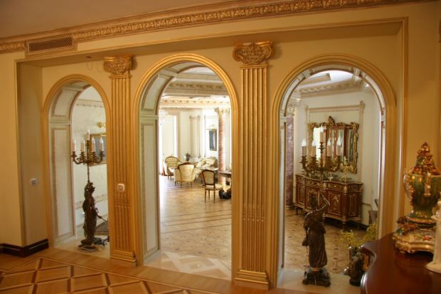 Стены после отделки