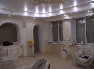 Классический ремонт и отделка элитного салона красоты
