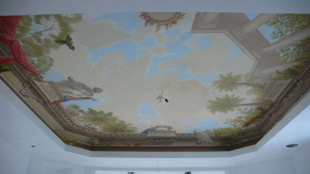 Элитная отделка потолка