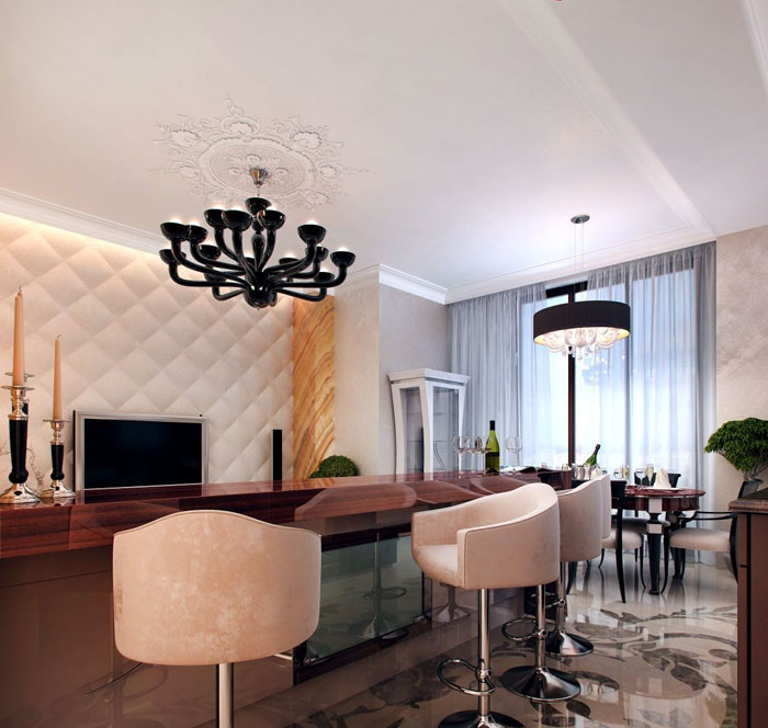 Интерьер столовой для Дева