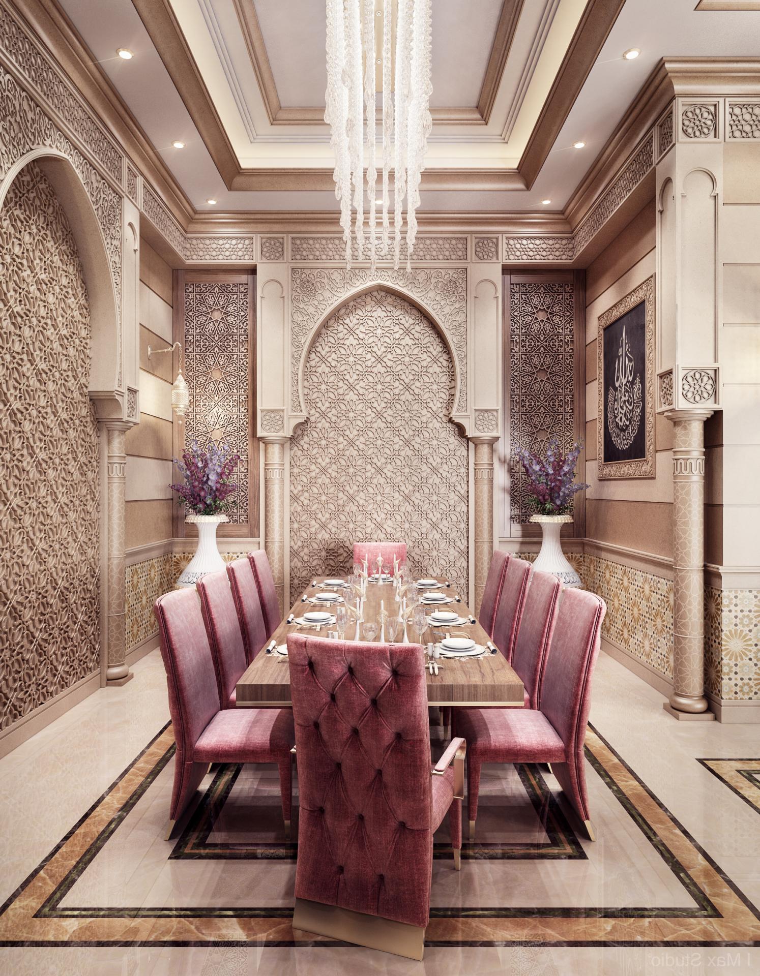 Арабский дизайн интерьера > 50 фото-идей с арабским стилем в интерьерах комнат