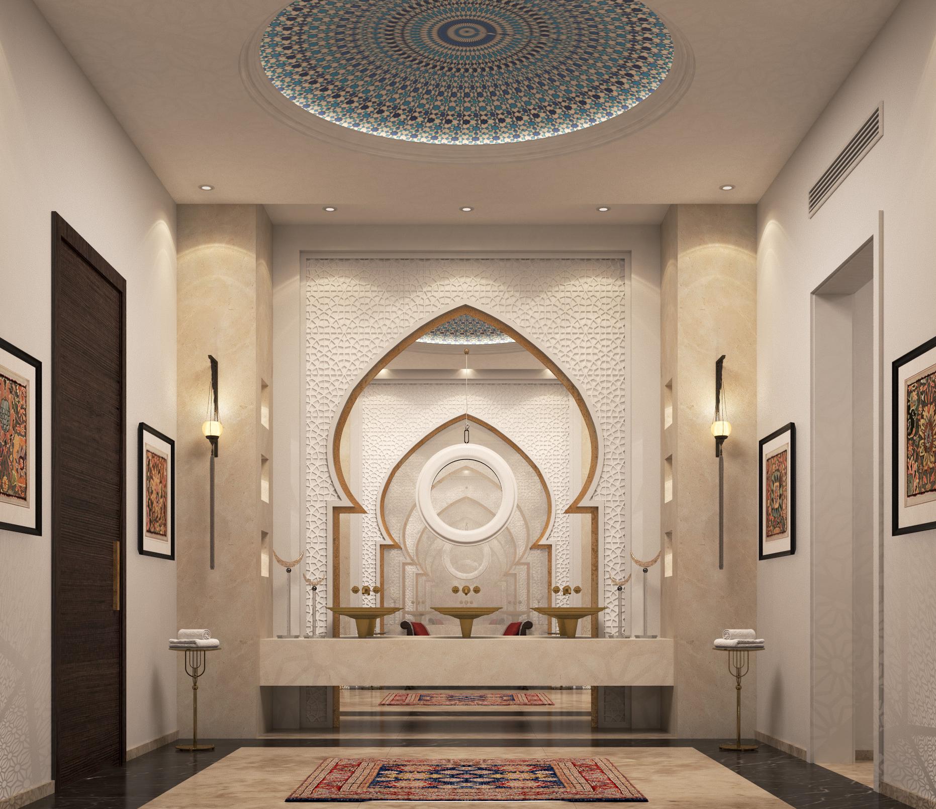 Арабский дизайн интерьера > 50 фото-идей с арабским стилем в интерьерах комнат