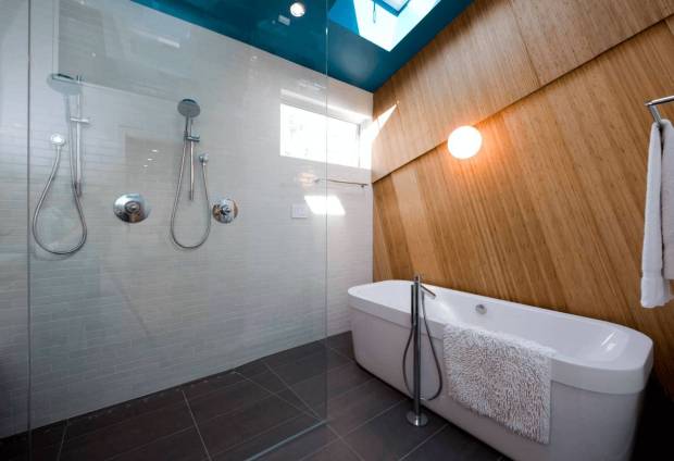 Архитектурные элементы в ванной комнате