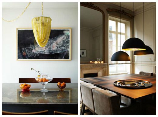 Золотые люстры