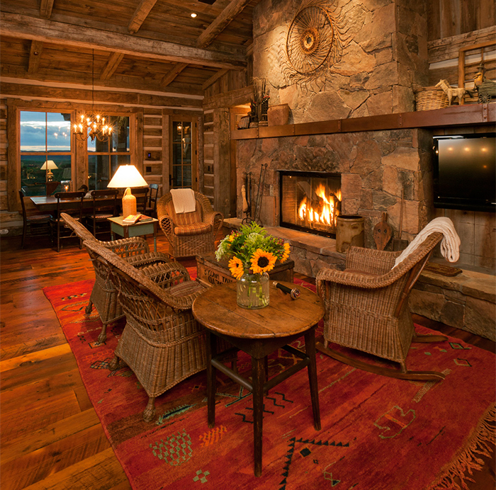 Интерьер в стиле вестерн