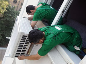 Установка наружнего блока кондиционера