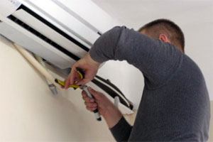 Подключение внутреннего блока кондиционера к внешнему