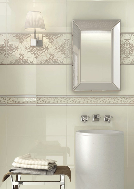 Пплитка с декоративными узорами