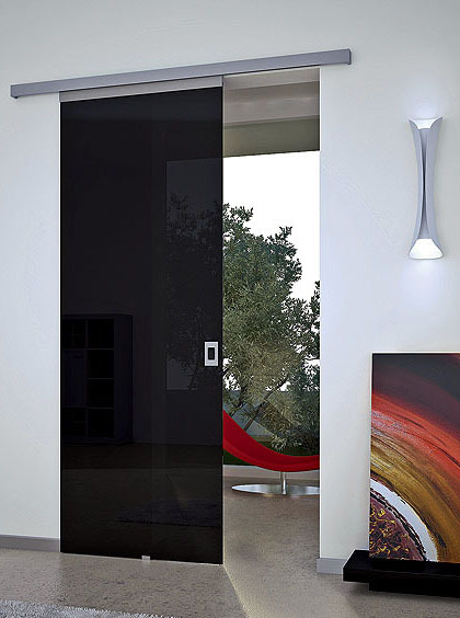 Дверь с раздвижной роликовой системой