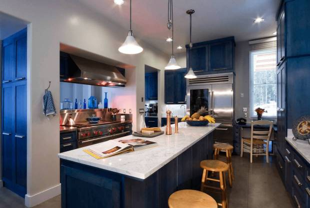 Индиго на кухне