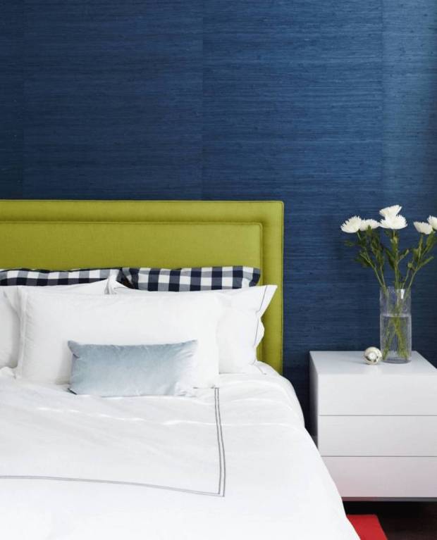 Индиго в спальне