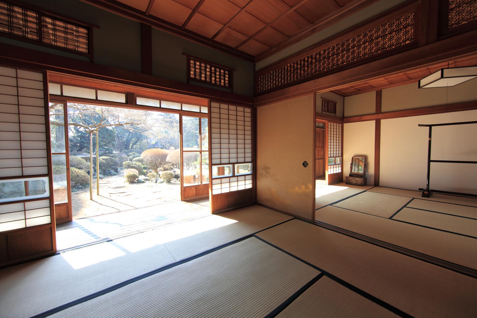 традиционный японский интерьер