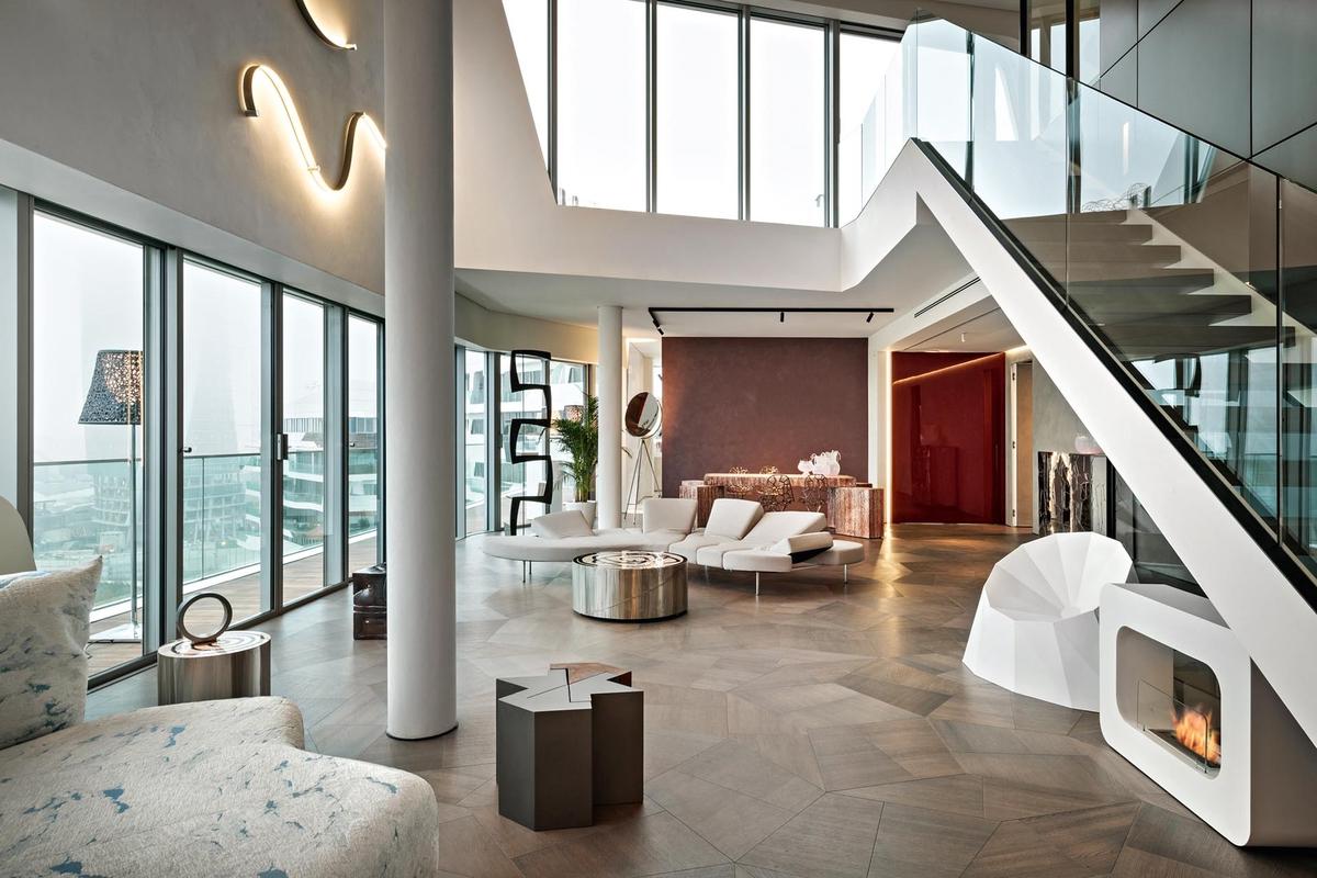 Дизайн интерьера квартиры в современном стиле, реальные фото 