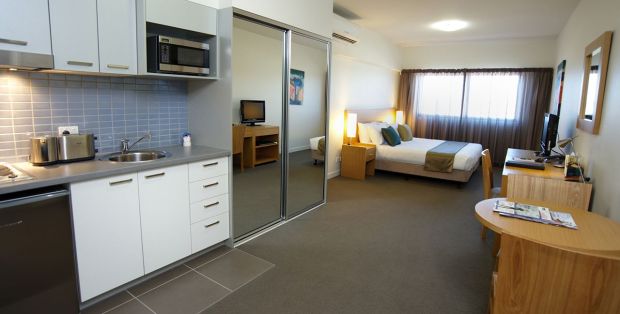 Прямоугольная квартира-студия