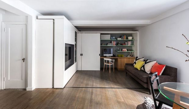 Продуманный интерьер квартиры-студии