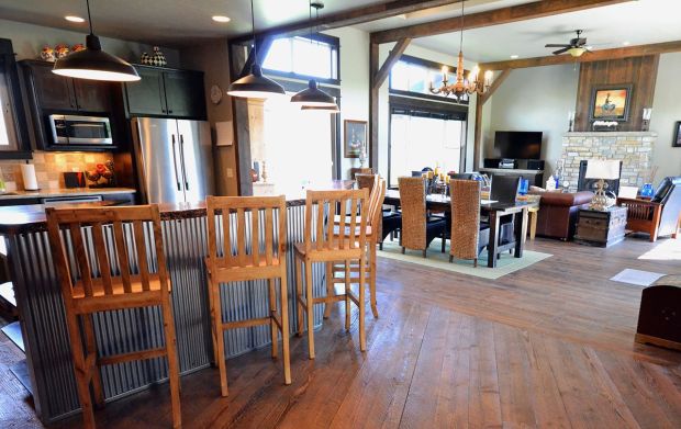 Условное зонирование помещения