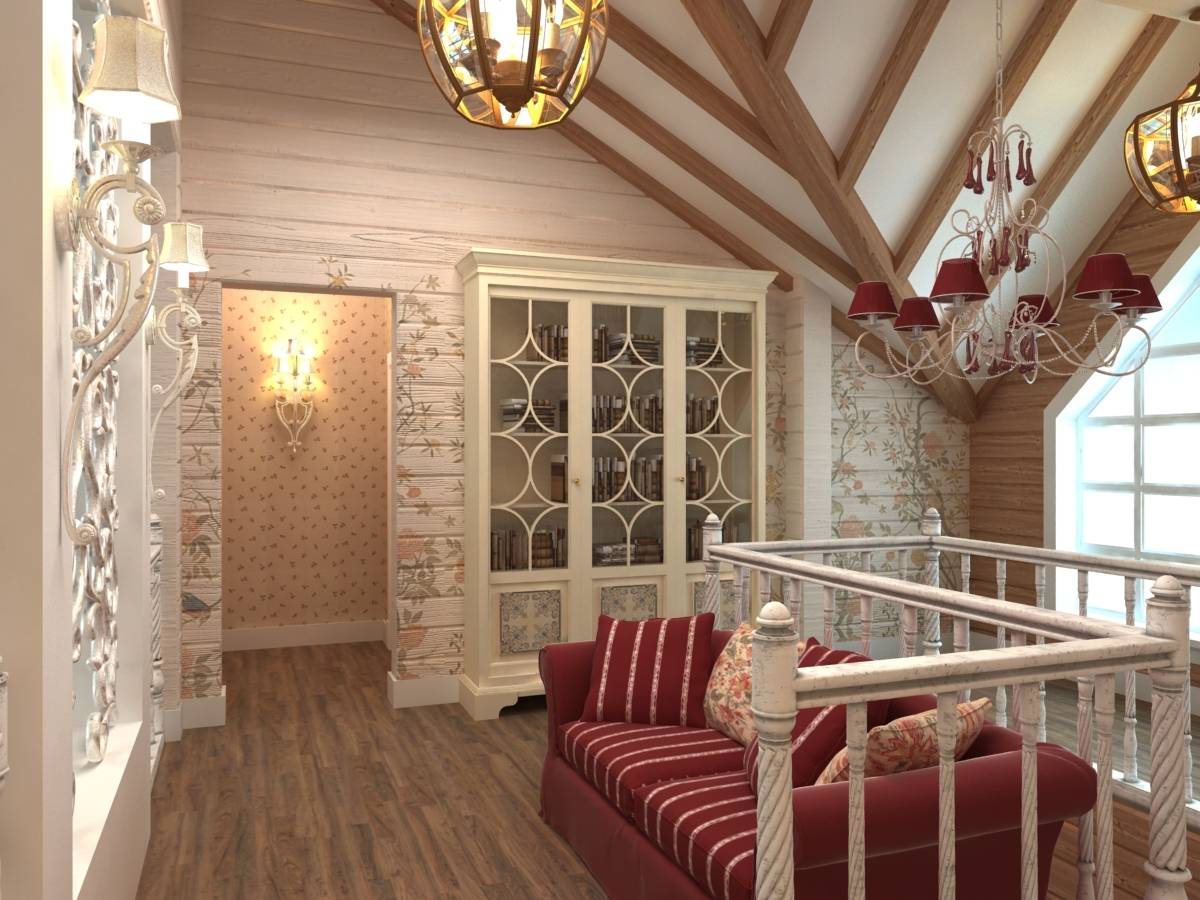 Интерьер деревянного дома : красивые проекты, разные стили, 50 фото-идей